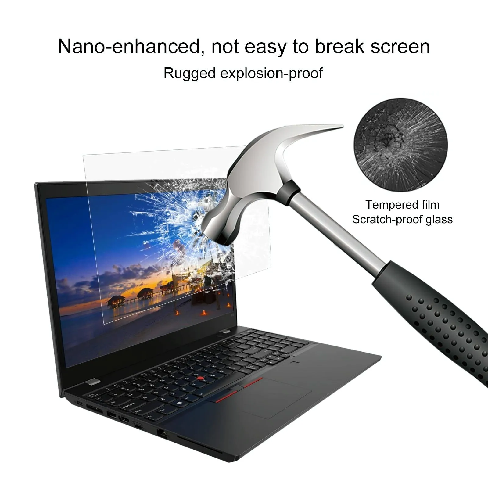 14 Hd Tempered Glass Screen Protector for Thinkpad X1 Carbon