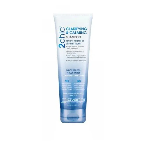 2chic Clarifying & Calming Shampoo 8.5 Oz By Giovanni Cosmetics