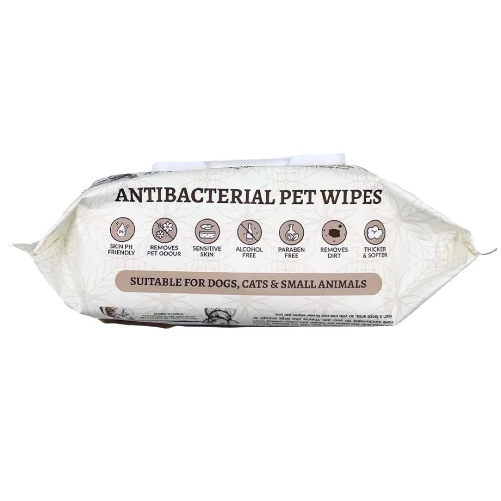 3 FOR $11.90: Care For The Good Antibacterial Pet Wipes For Cats & Dogs (Floral) 100pc