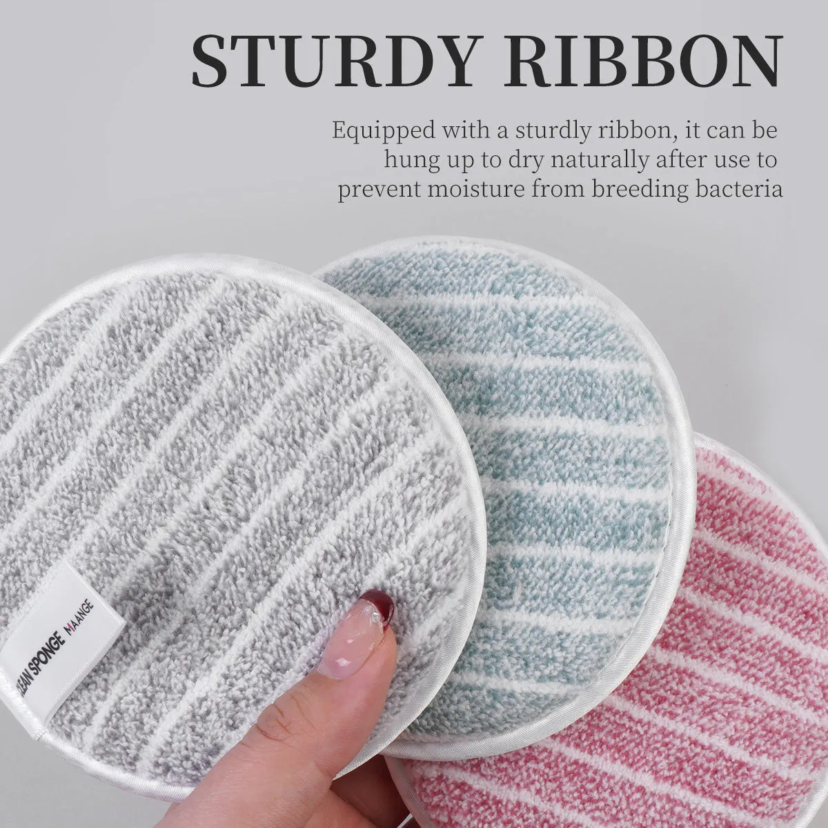 3PCS Reusable Makeup Remover Pads