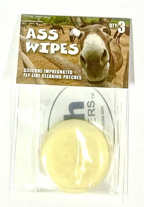 Ass Wipes Fly Line Cleaning Patches