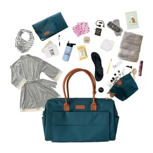 Baby Boldly Fully Prepared Birth Bag, Bold Teal