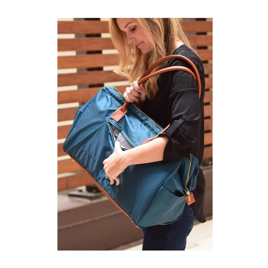Baby Boldly Fully Prepared Birth Bag, Bold Teal