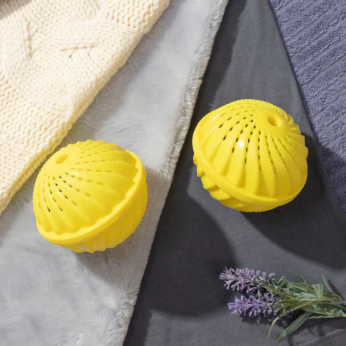 Balls for Washing Clothes Without Detergent Delieco Innovagoods Pack of 2 Units
