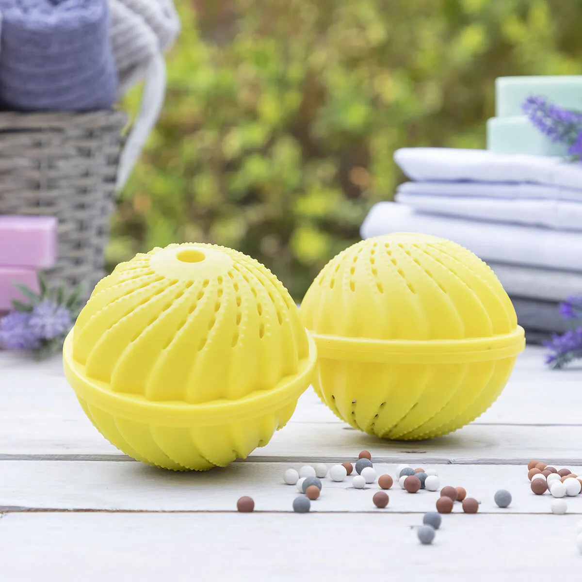 Balls for Washing Clothes Without Detergent Delieco Innovagoods Pack of 2 Units