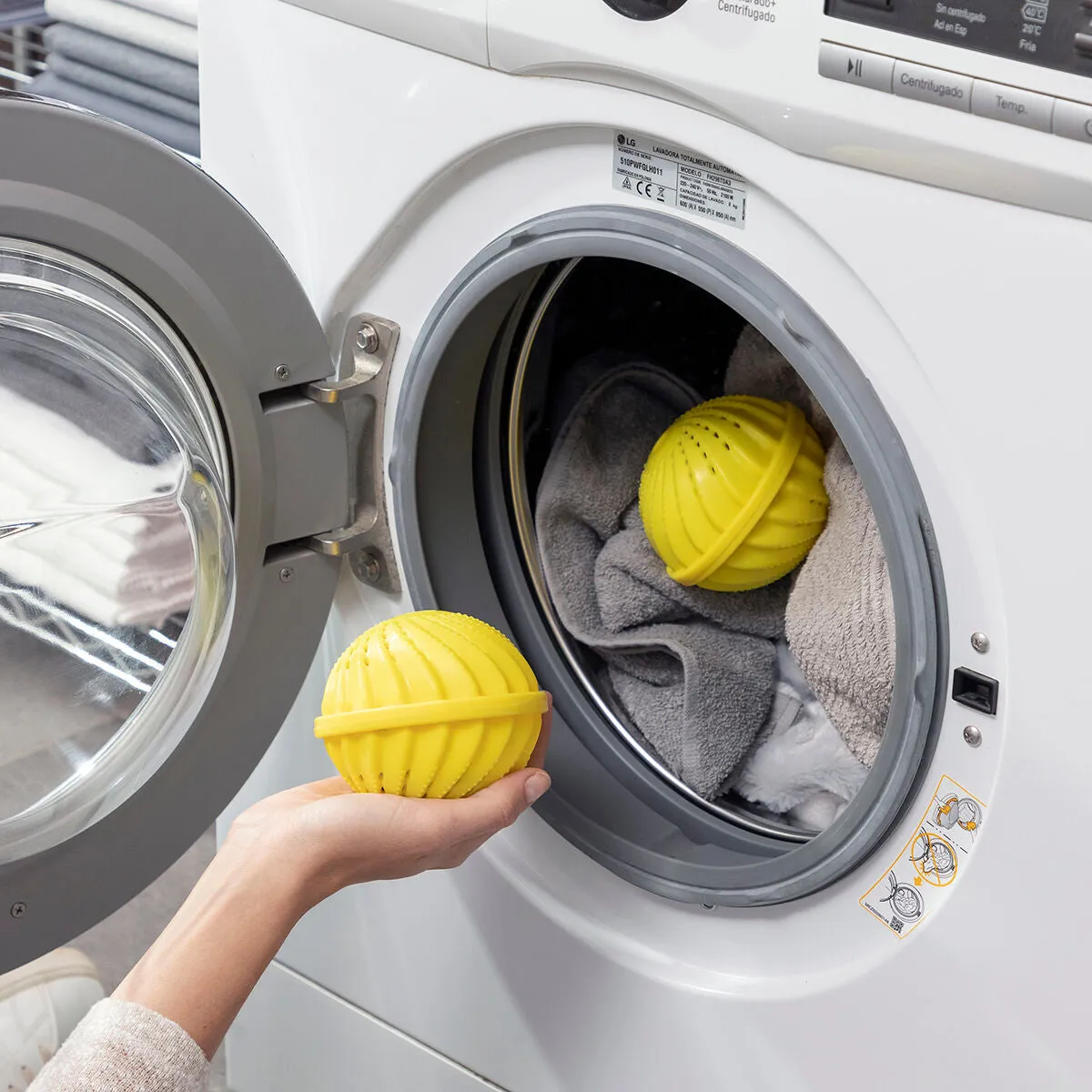 Balls for Washing Clothes Without Detergent Delieco Innovagoods Pack of 2 Units