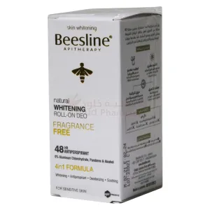 Beesline Whitening Fragrance Free Deo Roll 50 ML