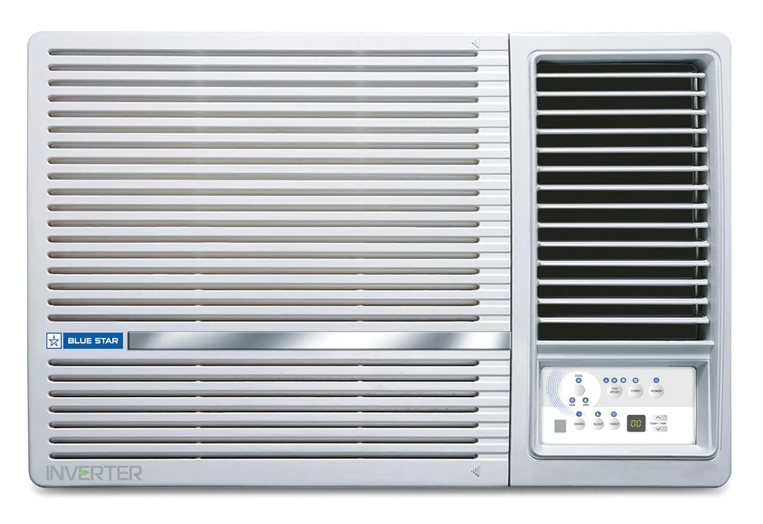 Blue Star WID518L 1.5 Ton 5 Star Inverter Window AC (Copper, Turbo Cool,  White)