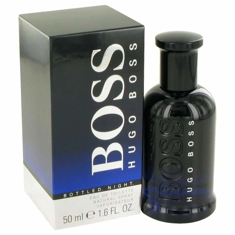 Boss Bottled Night Edt Spray by Hugo Boss for Men - 50 Ml