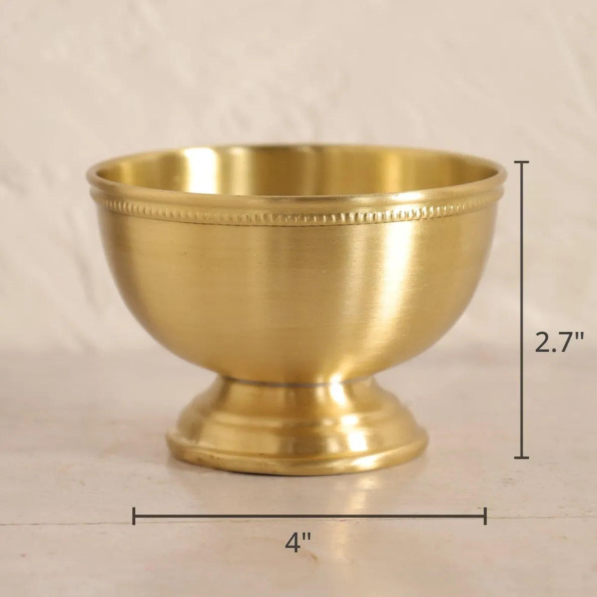 Brass Serving Bowls - 150 ML | Handmade in India