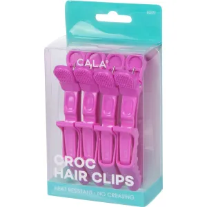 Cala Croc Hair Clips | Lavender (4Pk)
