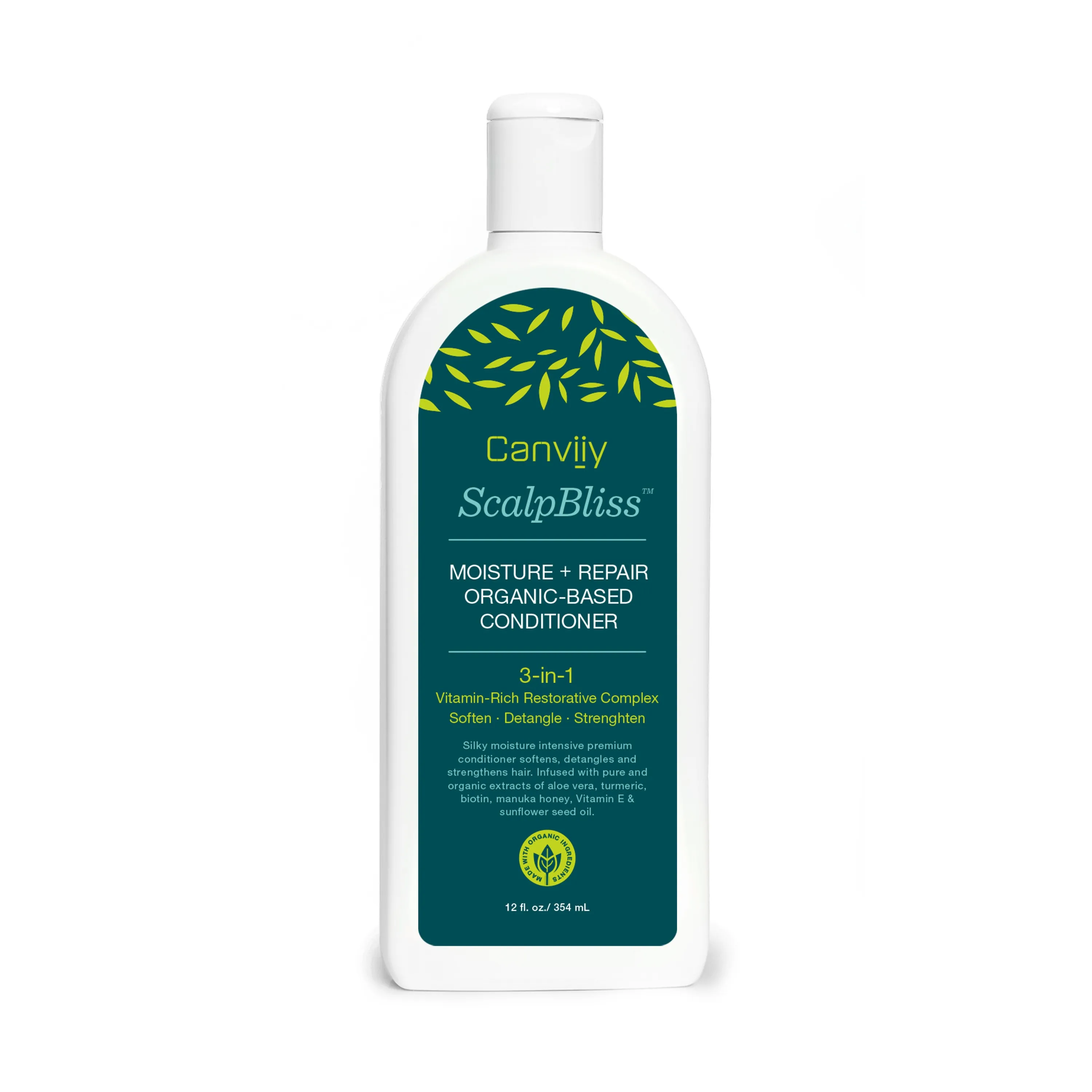 Canviiy ScalpBliss Moisture & Repair Organic-based Conditioner 12oz