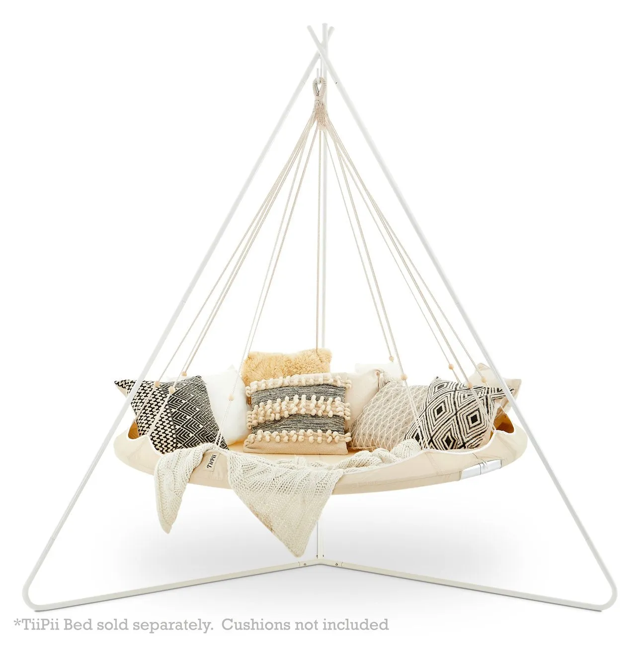 Classic TiiPii Tripod Stand For Hanging Beds(White)