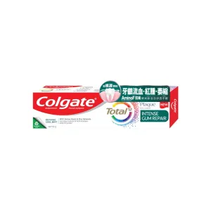 Colgate Total Uber Plaque Intense Gum Repair Toothpaste 95g 12/Dozen