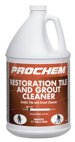 D405 Prochem Restoration Acid Tile & Grout Cleaner Prochem - 1 Gallon