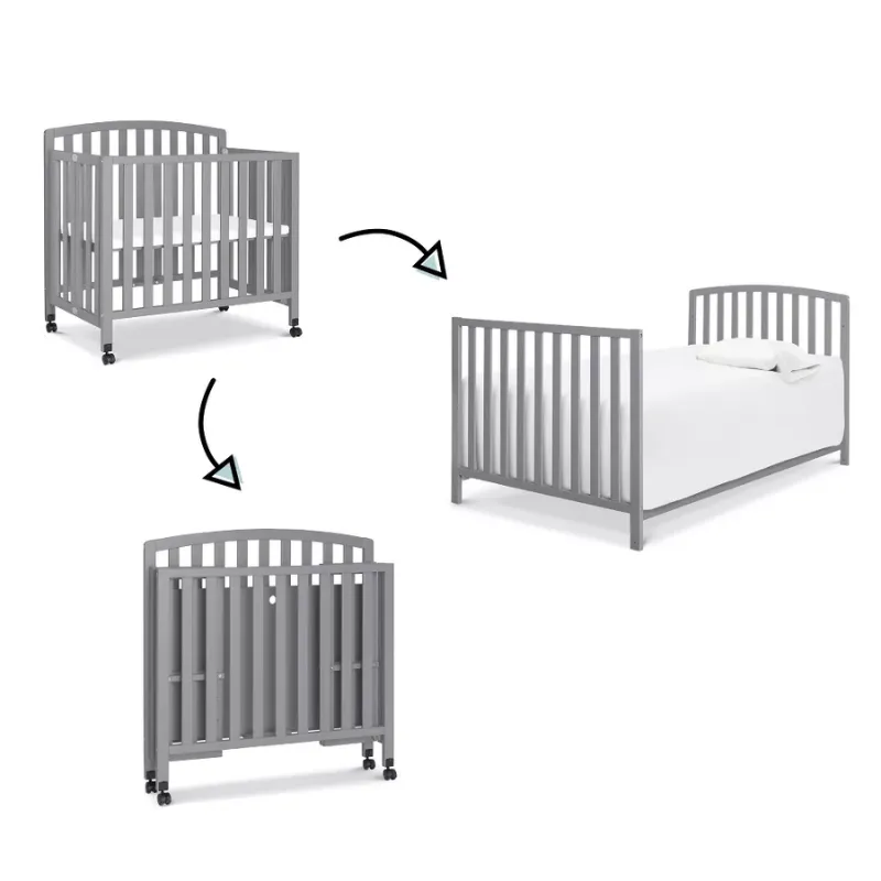 Dylan Folding Portable 3-in-1 Mini Crib