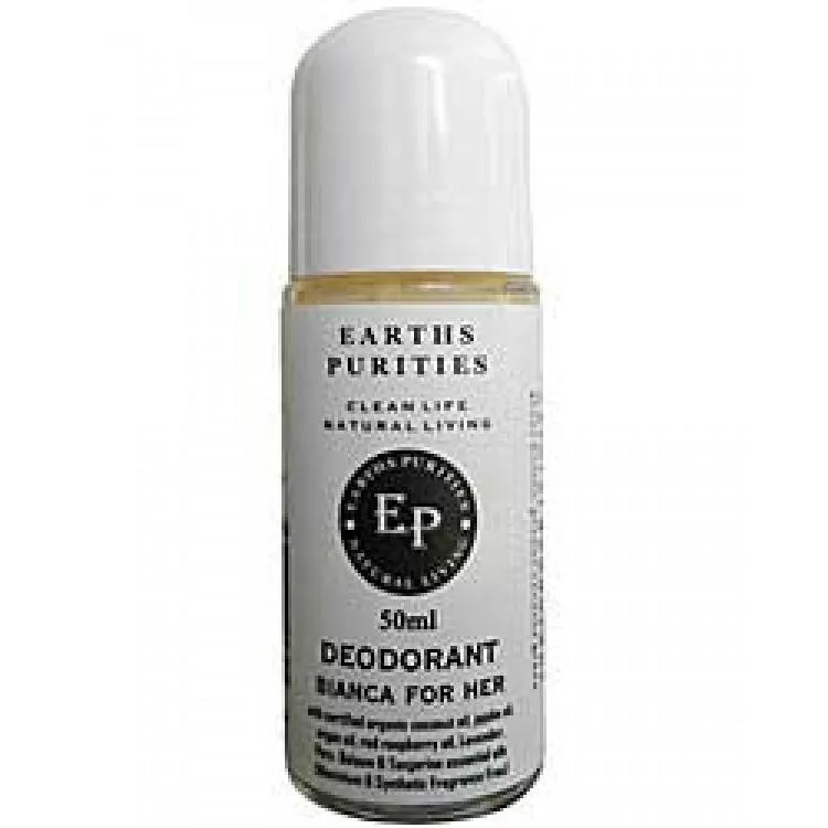 Earths Purities Ladies Bianca Rollon Deodorant 50g