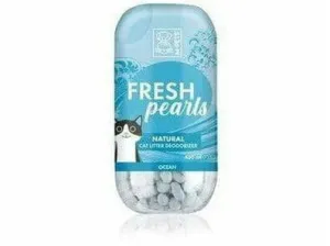Fresh Pearls Natural Cat Litter  Deodoriser -Ocean 450 Ml Blue