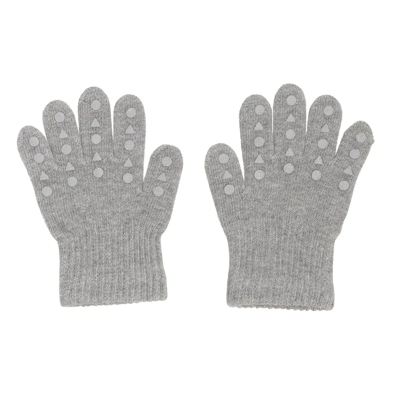 Grip Gloves (Grey Melange)
