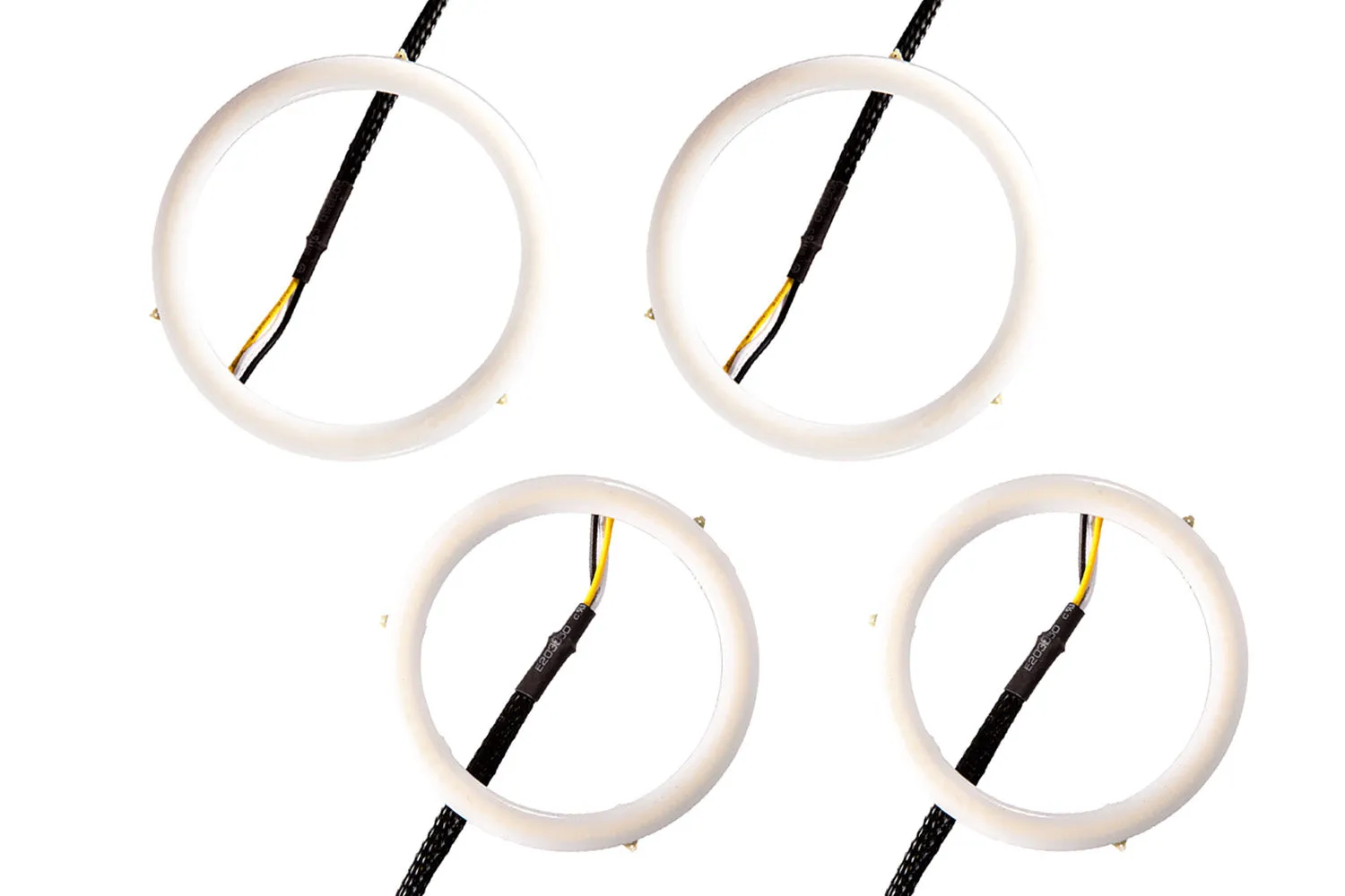 Halo Lights LED 70mm/90mm Red Four