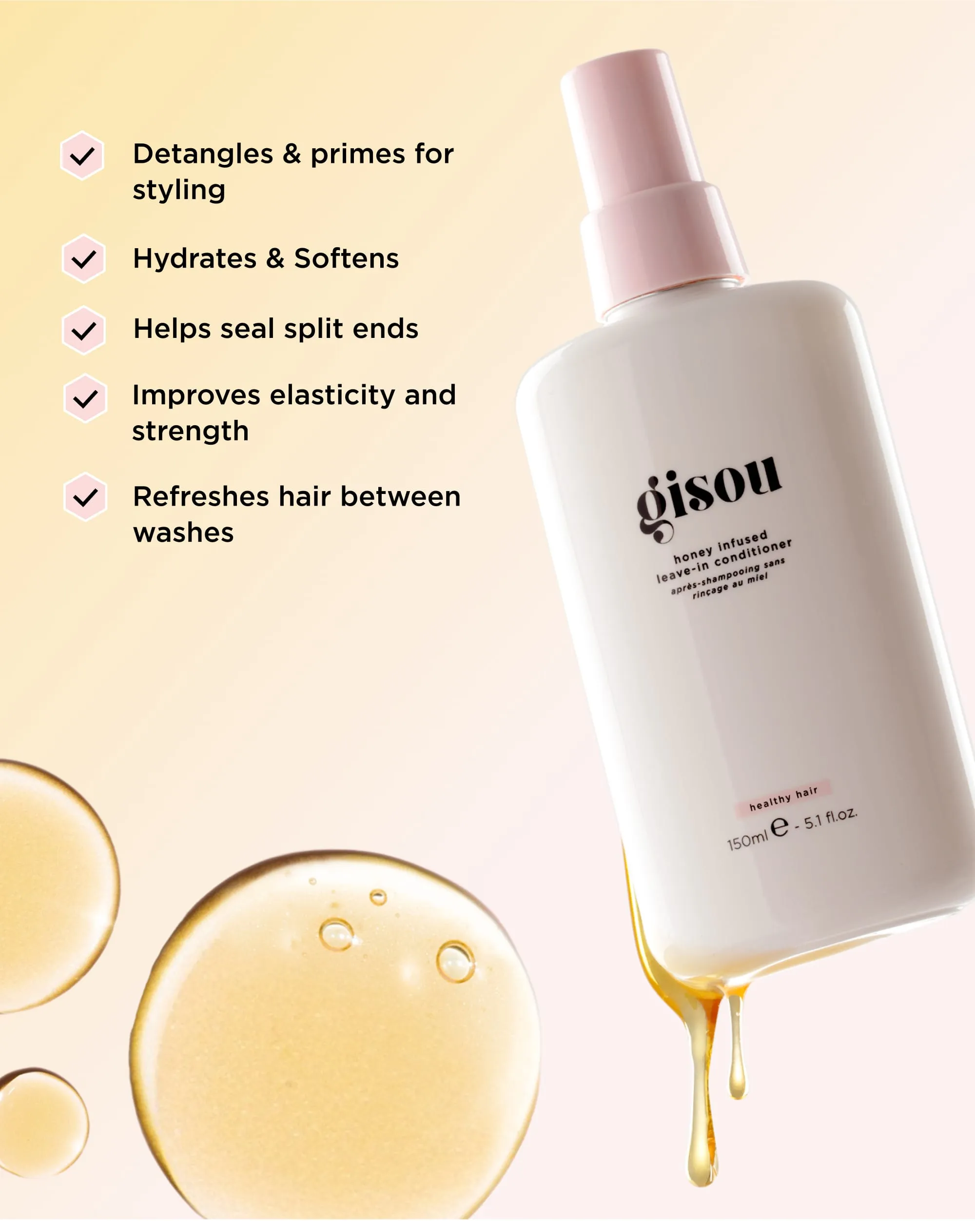 Honey Infused Leave-In Conditioner