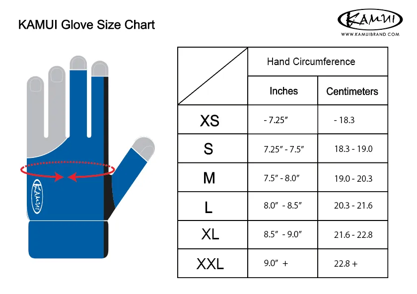 KAMUI GLOVE QuickDry - Black -2023 Model