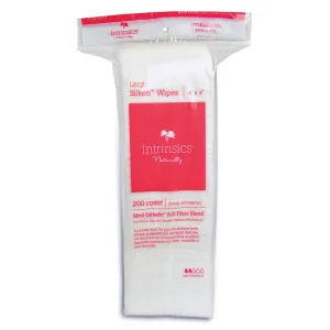 Large Silken Non-Woven 4" x 4" Wipes