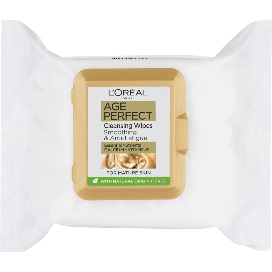 L'Oréal Paris Age Perfect Cleansing Wipes Mature Skin 25 count (Pack of 1) (T)