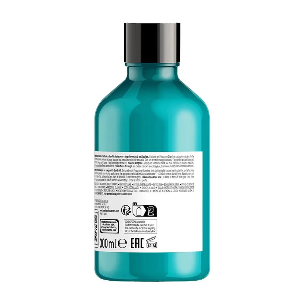 L'Oreal Professionnel Scalp Advanced Anti-Dandruff Dermo-Clarifier Shampoo 300ml