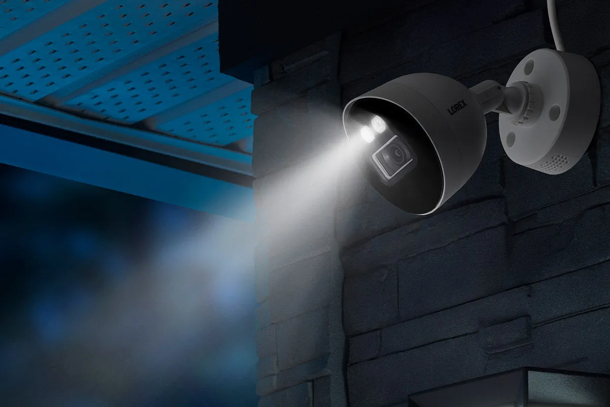 Lorex 4K Smart Deterrence CVI Wired Bullet Cameras