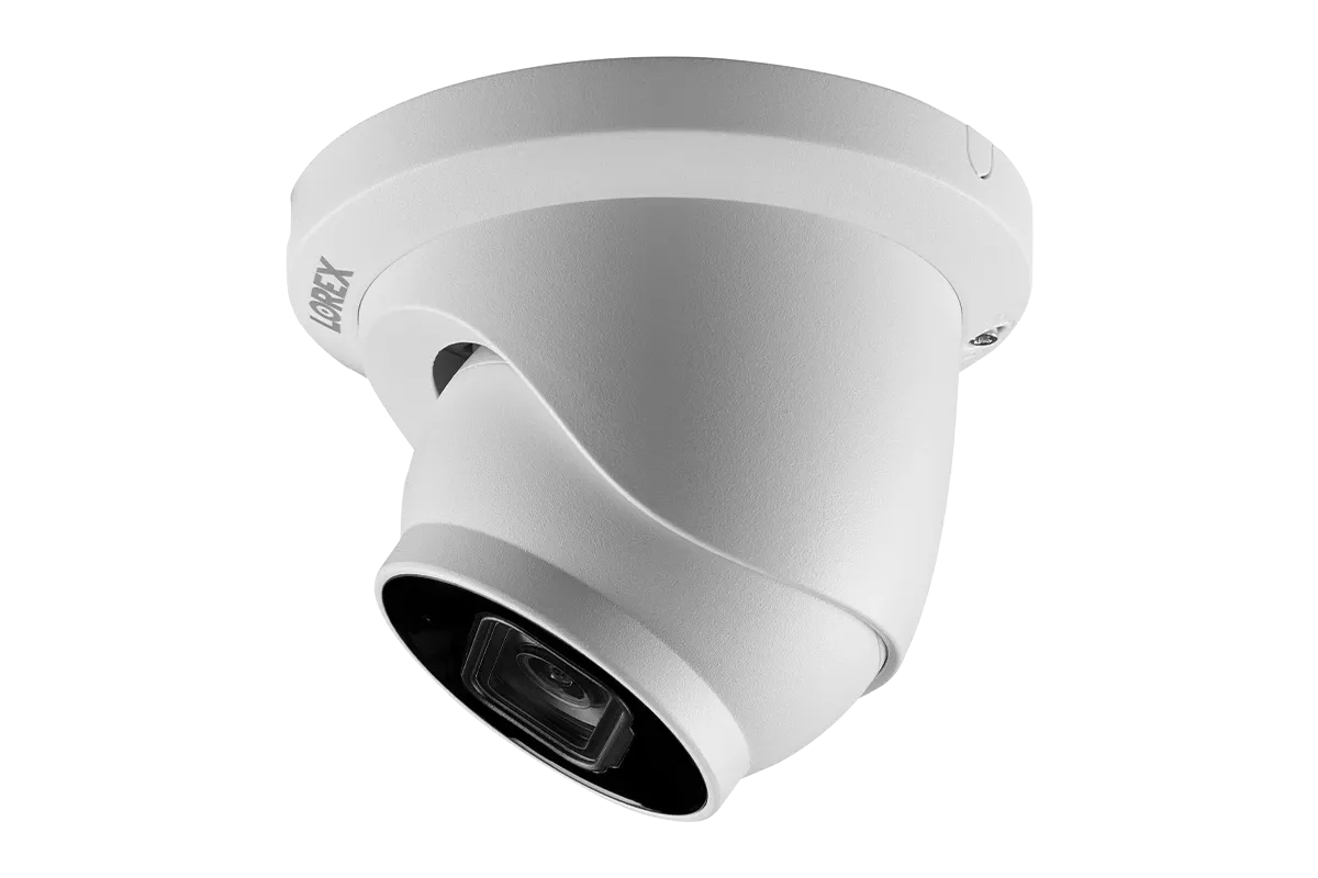 Lorex A14 IP Wired Dome Security Camera with Listen-In Audio and Smart Motion Detection