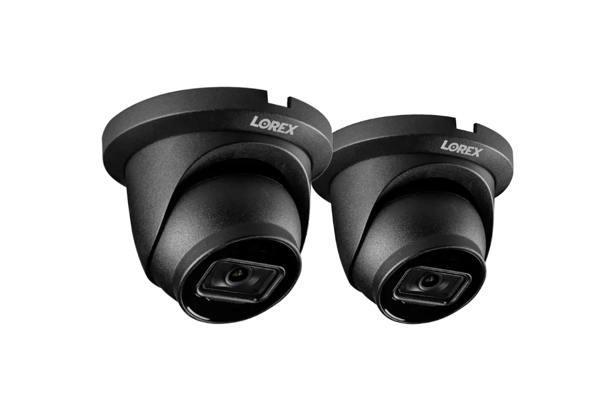 Lorex A14 IP Wired Dome Security Camera with Listen-In Audio and Smart Motion Detection