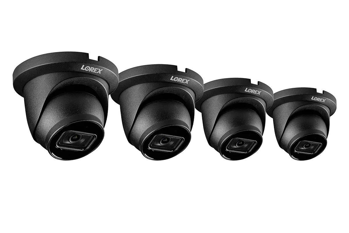 Lorex A14 IP Wired Dome Security Camera with Listen-In Audio and Smart Motion Detection