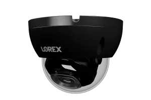 Lorex A4 4MP IP Wired Dome Security Camera with IK10 Vandal Proof Rating, Listen-In Audio and Smart Motion Detection