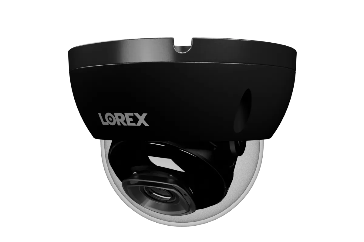 Lorex A4 4MP IP Wired Dome Security Camera with IK10 Vandal Proof Rating, Listen-In Audio and Smart Motion Detection