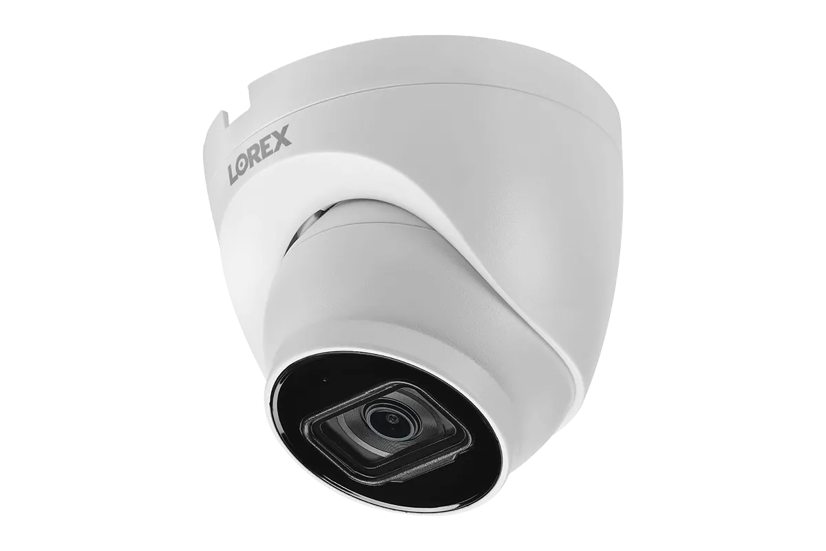 Lorex Fusion 4K (16 Camera Capable) 3TB Wired NVR System with IP Dome Cameras featuring Listen-In Audio