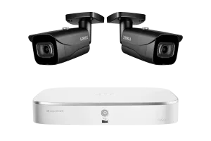 Lorex Fusion 4K 16-Camera Capable (8 Wired   8 Wi-Fi) 2TB NVR System with Bullet Cameras