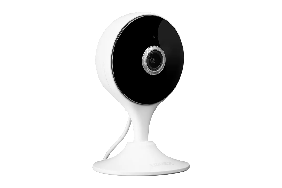 Lorex Smart Home Security Center with Four 1080p Outdoor and Two 2K Indoor Wi-Fi Security Cameras