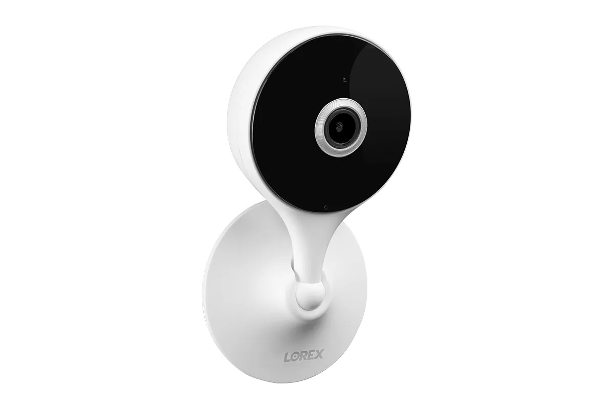 Lorex Smart Home Security Center with Four 1080p Outdoor and Two 2K Indoor Wi-Fi Security Cameras