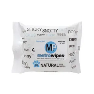 Metro Paws Hypo Allergenic Wipes