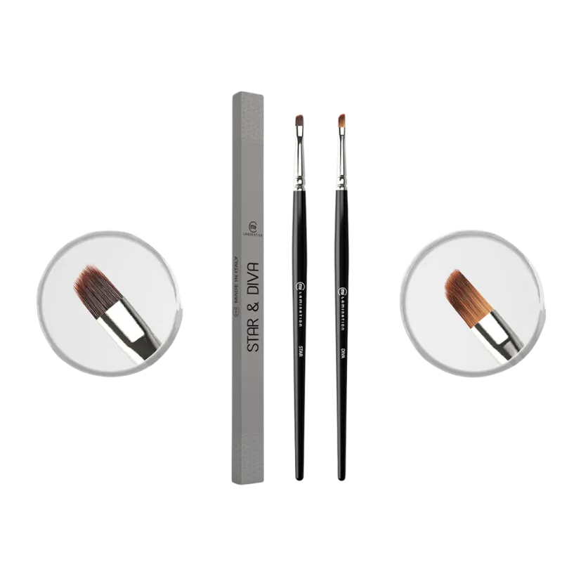 MY LAMINATION - Star & Diva Brush Set (2pc)