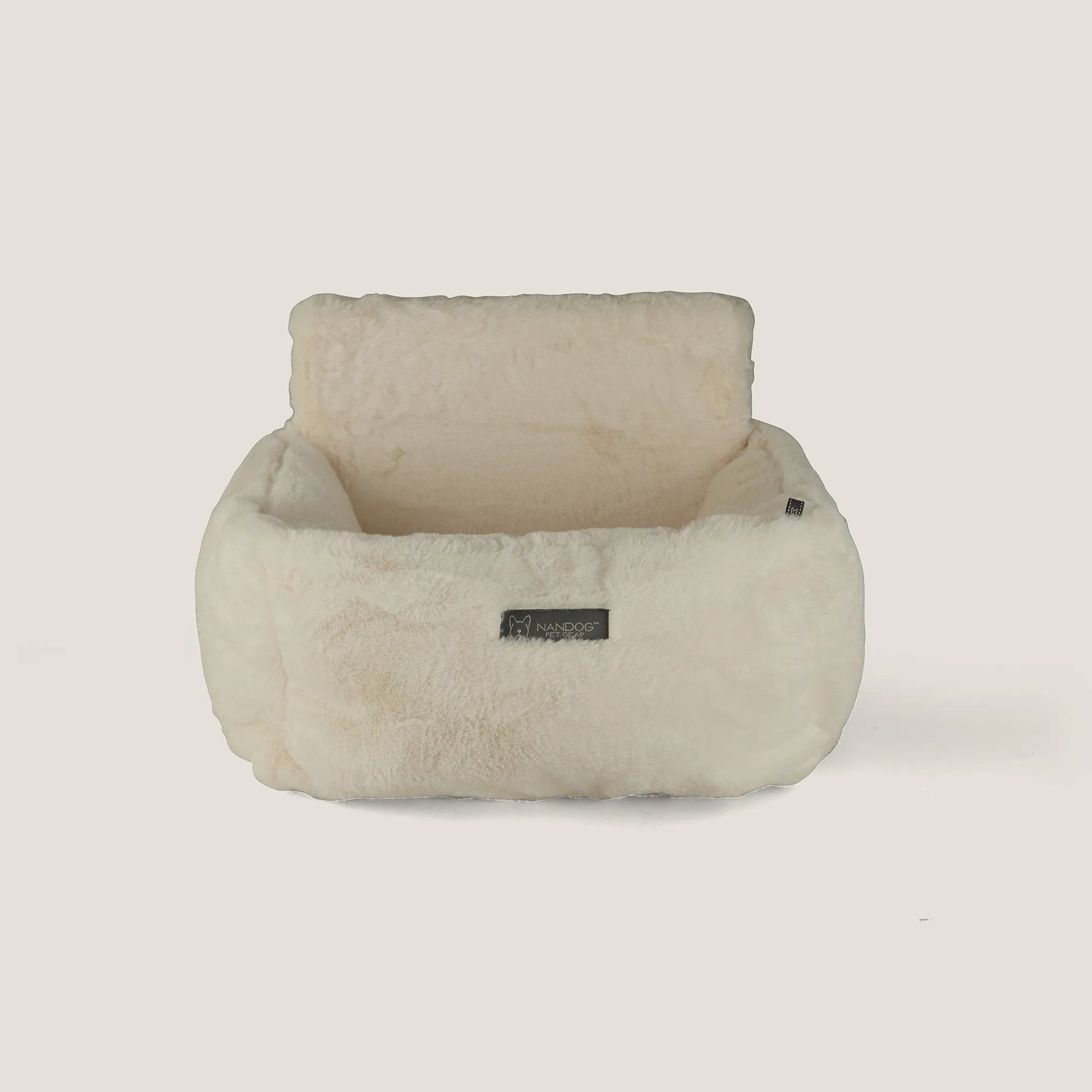 Nandog Luxe Dog Car Seat (Cloud Ivory)