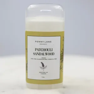 Natural Deodorant Patchouli-Sandalwood (VEGAN)