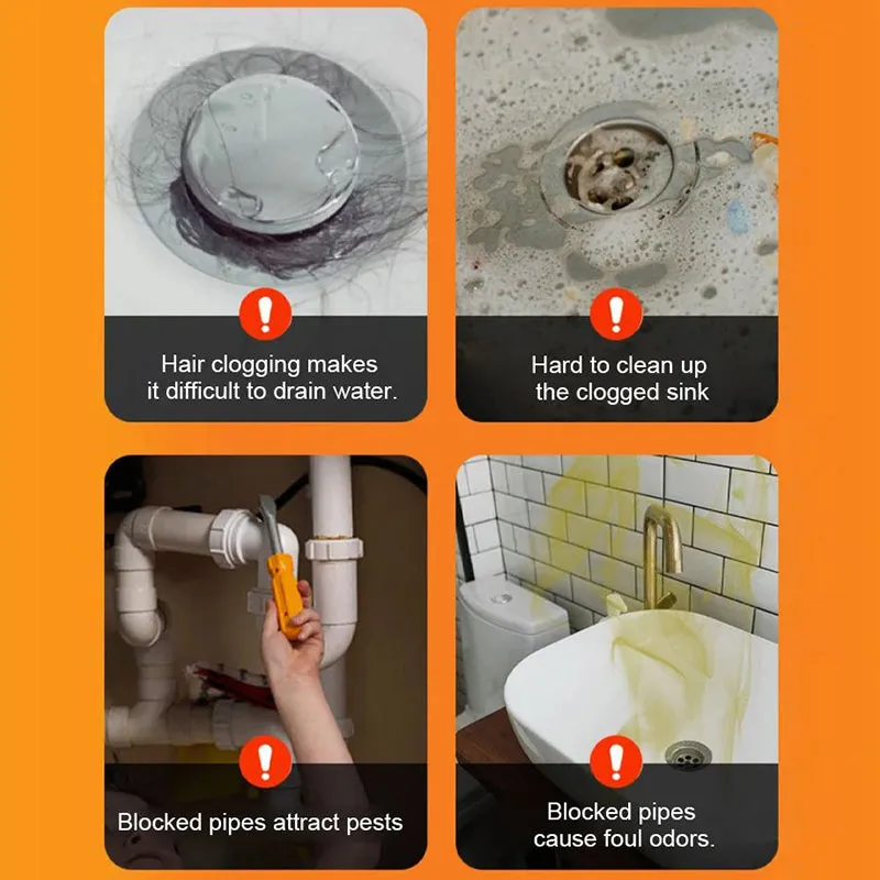 New Year Hot SaleMulti-Use Powerful Anti-Clog Drain Cleaner Powder