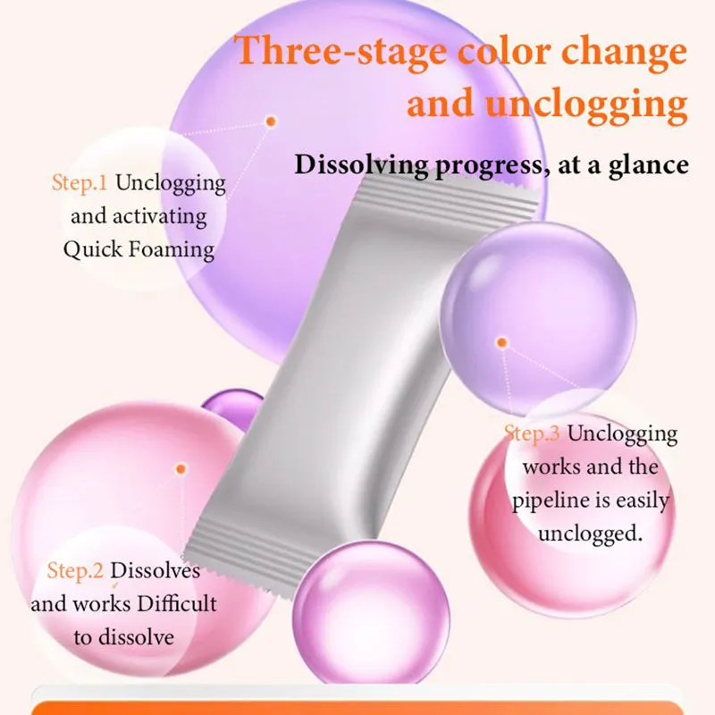 New Year Hot SaleMulti-Use Powerful Anti-Clog Drain Cleaner Powder