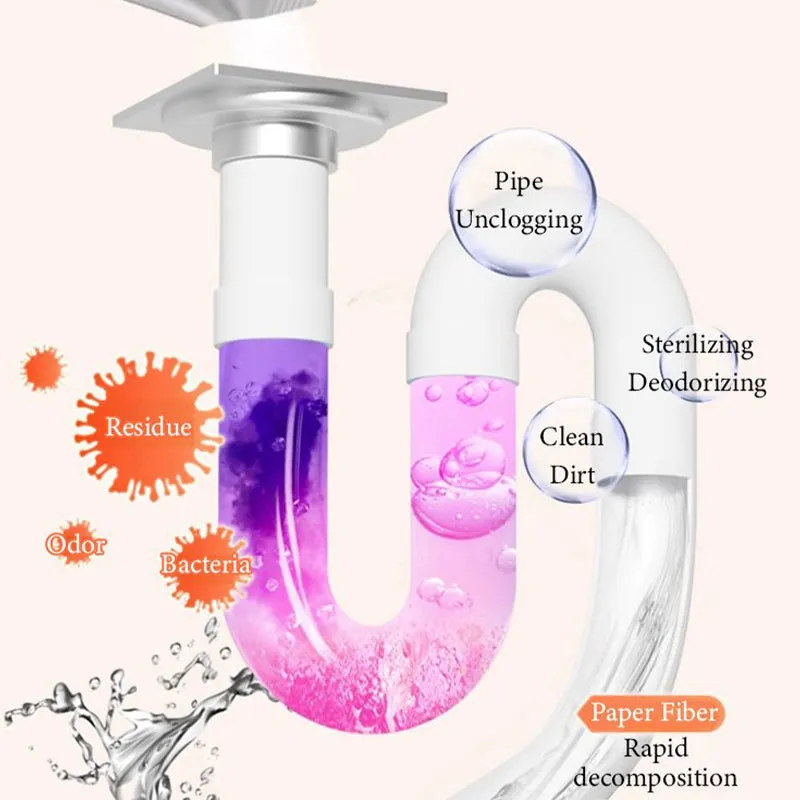 New Year Hot SaleMulti-Use Powerful Anti-Clog Drain Cleaner Powder