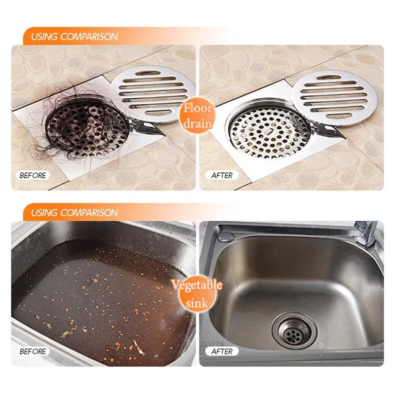 New Year Hot SaleMulti-Use Powerful Anti-Clog Drain Cleaner Powder