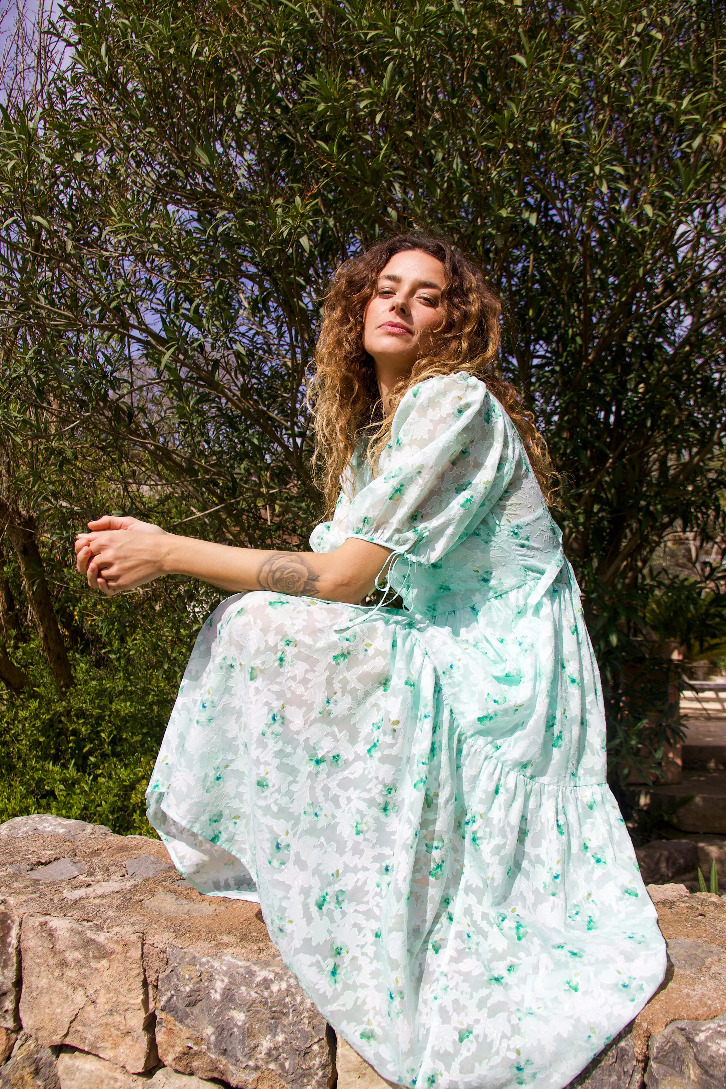 Nicecras Dress - Minty