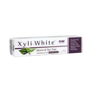 NOW XyliWhite™ Neem & Tea Tree Toothpaste Gel 181g