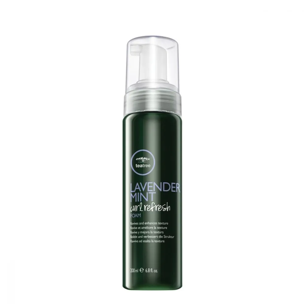 Paul Mitchell Tea Tree Lavender Mint Curl Refresh Foam Dry Shampoo